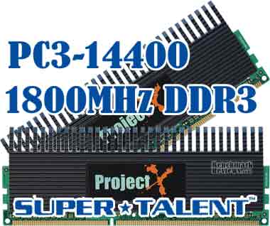 Super Talent PC3-14400 DDR3 1800MHz RAM Kit W1800UX2GP