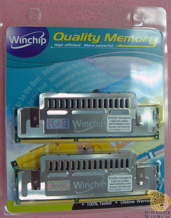 Winchip DDR2 1200MHz PC2-9600 2GB RAM Kit