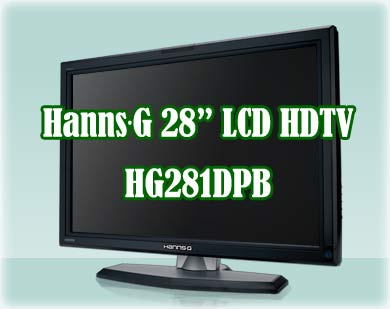 HANNS.G HG281DPB 28-Inch Widescreen LCD Monitor