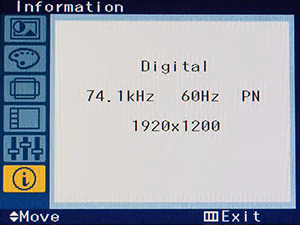 Samsung SM 245BW OSD6