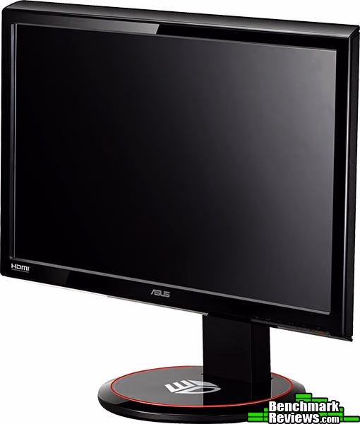 ASUS VG236H 120Hz LCD Monitor, angle view
