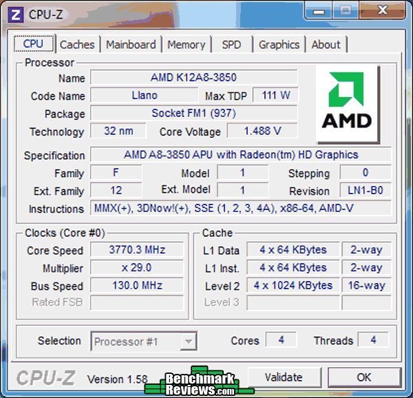 ASUS F1A75 PRO GPUZ OC