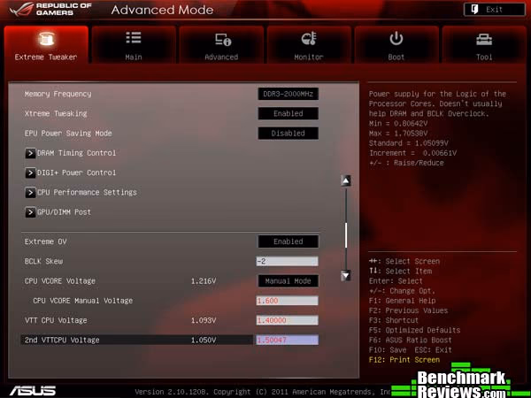ASUS Rampage IV Formula uEFI OC2