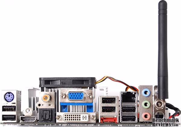 ZOTAC IONITX A U, side view