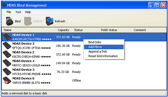 IOCELL_Networks_NetDISK_351UNE_NDAS_Bind_Management.png