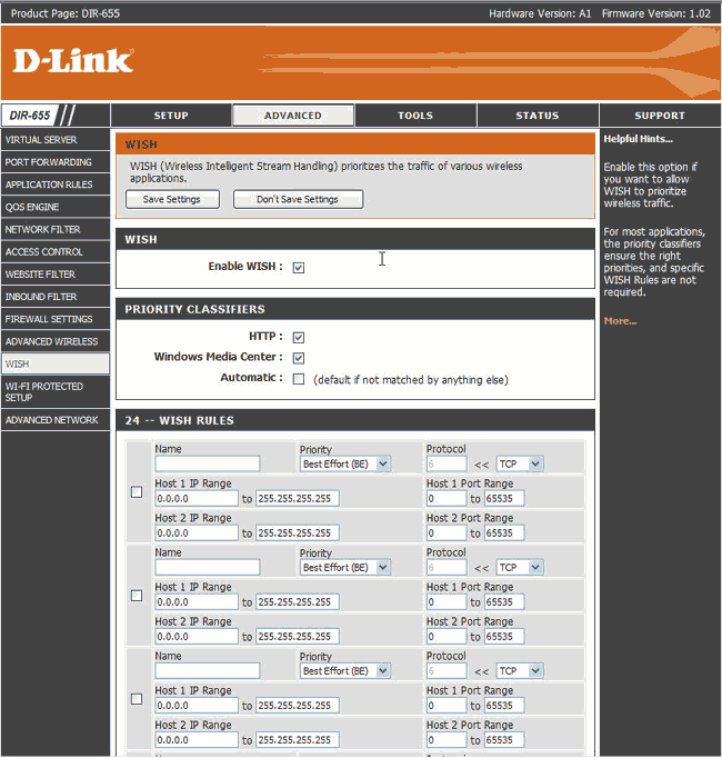 D-Link DIR-655 Xtreme N Gigabit Router 
