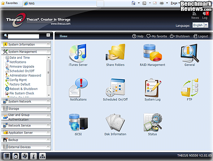Thecus_N5550_NAS_Server_Home_Screen_01.png