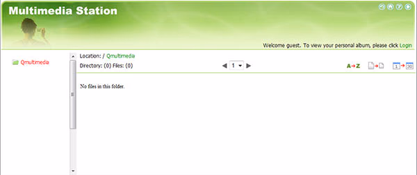 QNAP Web MulMed