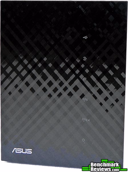 ASUS RT N56U Dual Band Wireless N Gigabit Router, front view