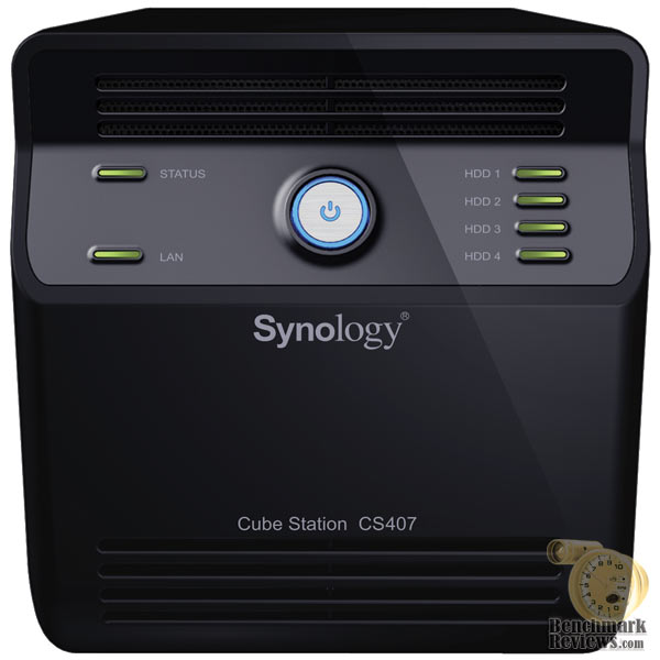 Synology Cube Station CS407 4-Bay SATA Gigabit NAS 