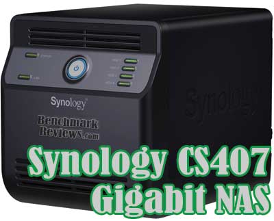 Synology Cube Station CS407 4-Bay SATA Gigabit NAS