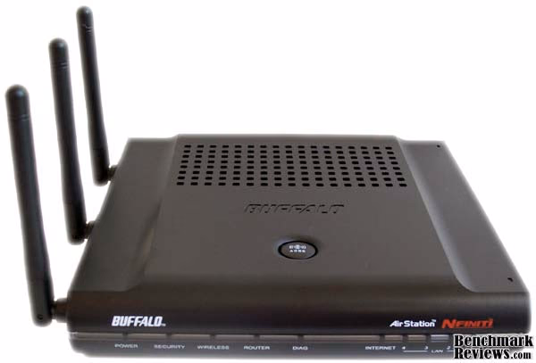 Buffalo Nfinity wzr2 g300n Top Down