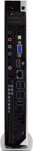 Arctic MC001 BD HTPC, back view