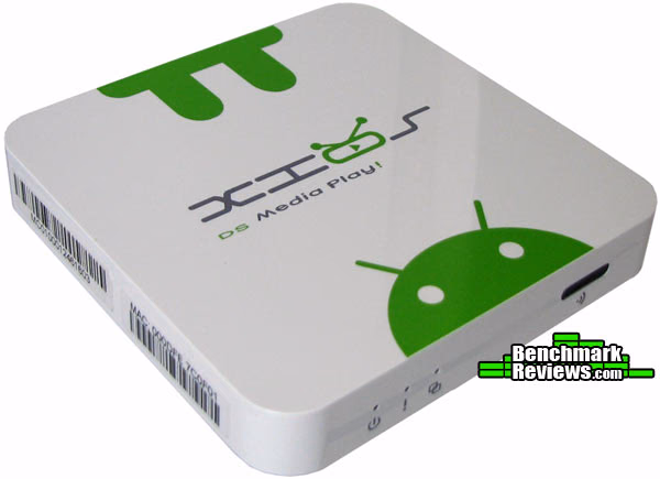 Pivos XIOS DS Media Player Front, corner view