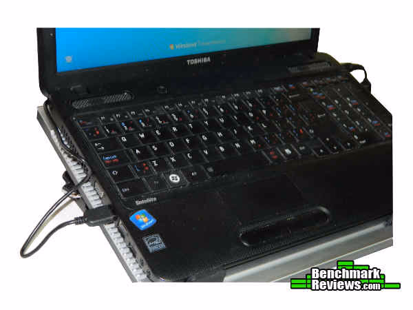 DeepCool %20N9 %20Notebook %20Cooler Setup