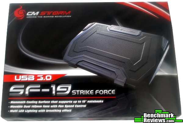 CM Storm Strike Force SF-19 Laptop Cooler SGA-6000-KKYF1