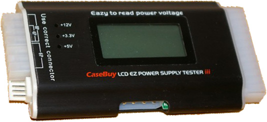 Casebuy LCD EZ Power Supply Tester 3