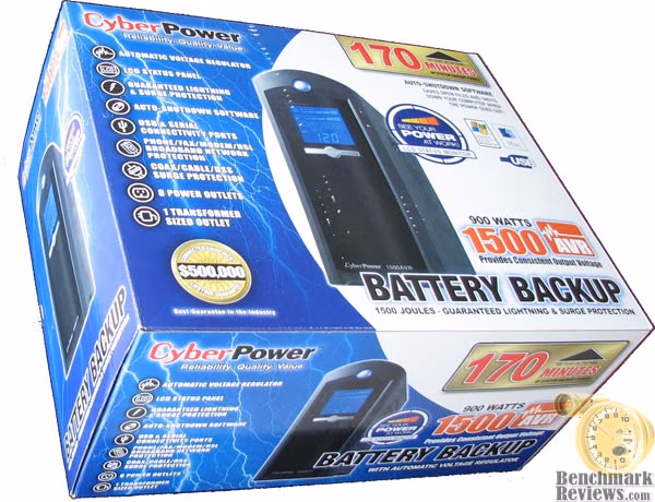 CyberPower CP1500AVRLCD 1500VA 900W LCD UPS 