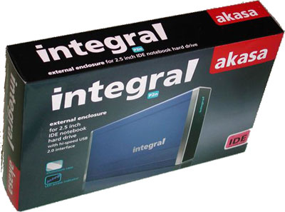 Akasa Integral 2.5" HDD USB Enclosure