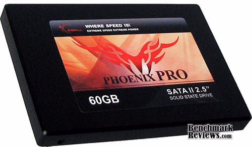 GSkill Phoenix Pro SSD, angle view
