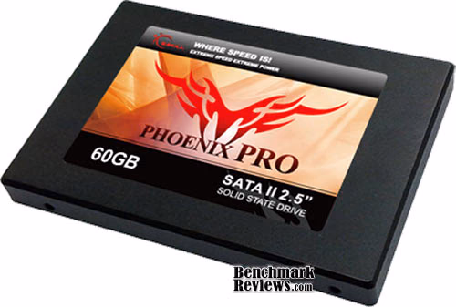 GSkill Phoenix Pro SSD, corner view