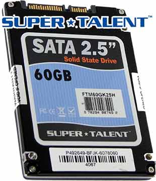 Super Talent MasterDrive MX 60GB 2.5-Inch SATA-II SSD FTM60GK25H