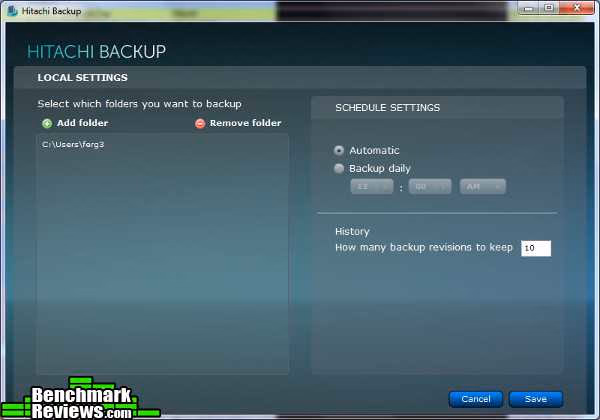 Hitachi LifeStudio Mobile Plus 500 Hard Drive