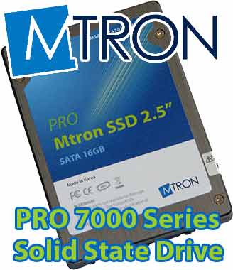 Mtron Pro 7000 2.5-Inch SATA 16GB SSD SATA7025 Solid State Drive Bandwidth Test Performance Review