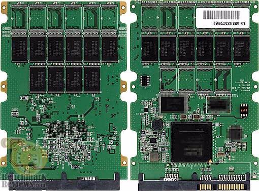 Mtron SSD PCB