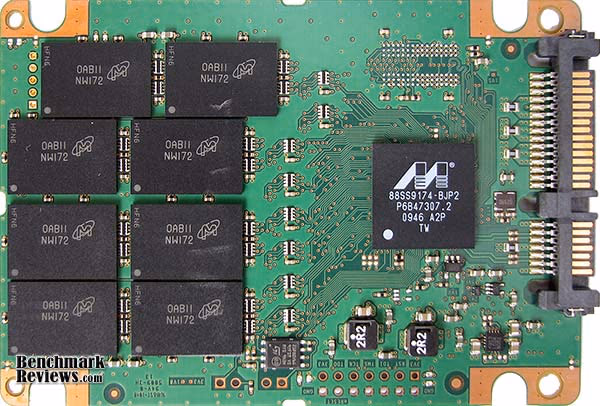 Marvell 88SS9174 SSD PCB, top view