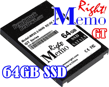 MemoRight GT MR25.2-064S 2.5-Inch 64GB SATA SSD Solid State Drive Bandwidth Test Performance Review