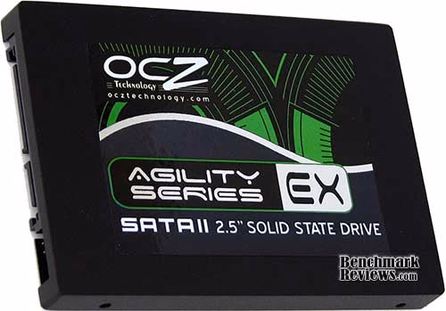 OCZ Agility Ex Ssd Top, angle view