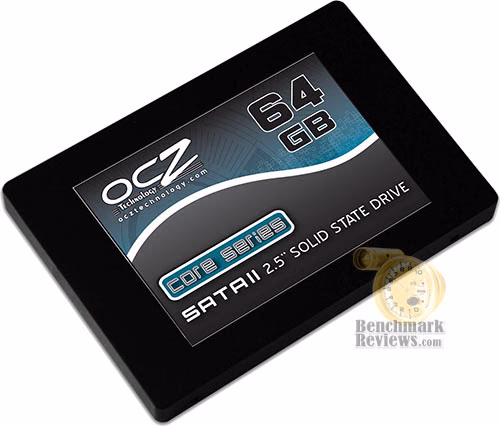 OCZSSD2 1C64G Top, corner view