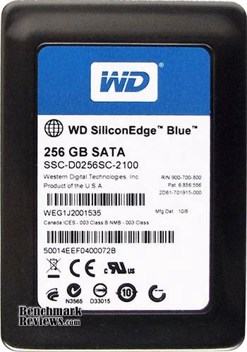 WD SiliconEdge Blue SSC D0256SC 2100, top view