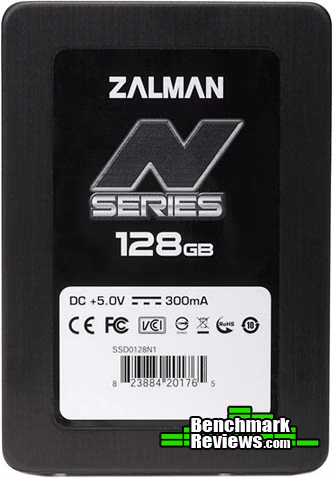 Zalman N Series SSD0128N1, top view