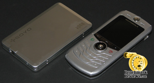 SOYO FM-SY-SLIM20GB 20GB SlimEx Platinum External USB 1.8" Hard Drive 