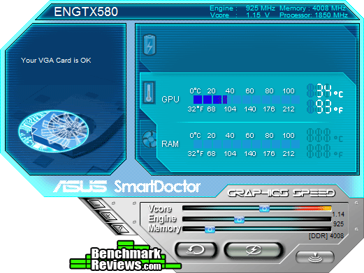 ASUS Smart Doctor ENGTX580 Max OC
