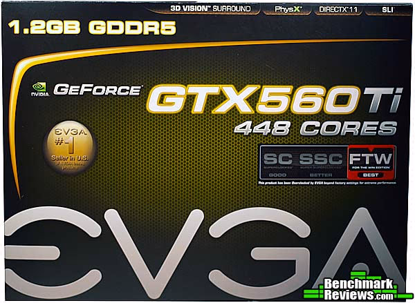 EVGA GTX560Ti 448 Box, front view
