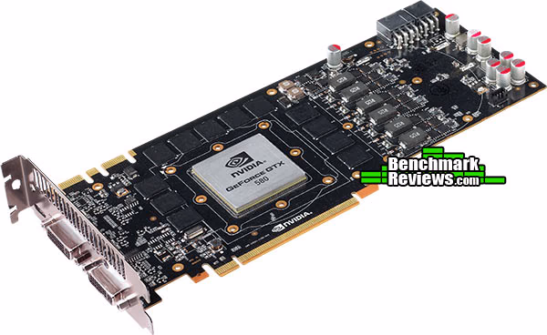 NVIDIA GeForce GTX580 Exposted PCB