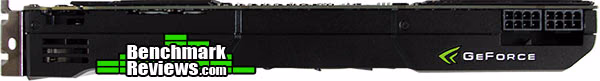 NVIDIA GeForce GTX 590, side view