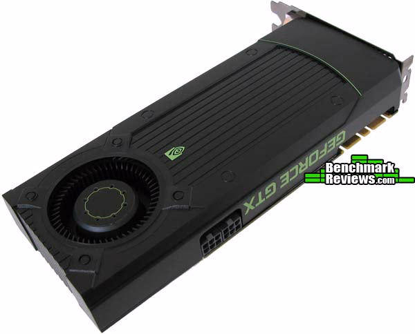 NVIDIA GeForce GTX 670 Rear, angle view