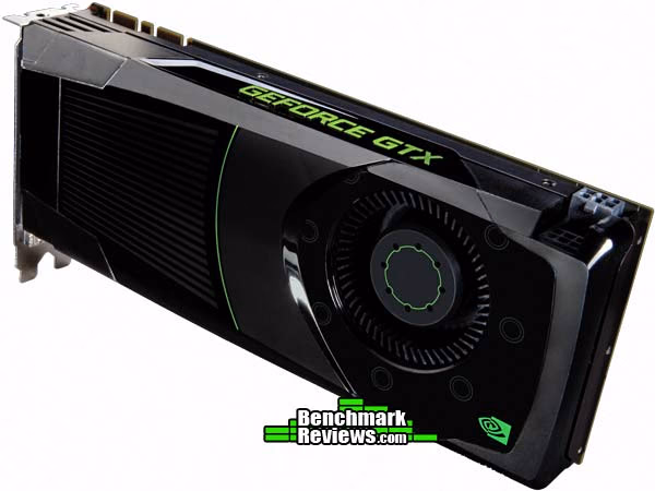 NVIDIA GeForce GTX 680 Video Card, angle view