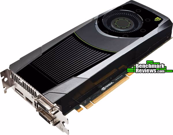 NVIDIA GeForce GTX 680 Video Card, corner view