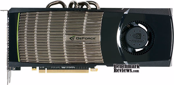 NVIDIA GeForce GTX 480 Video Card, top view