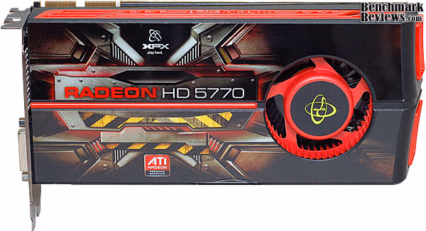 XFX Radeon HD5770, label