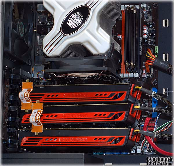 Radeon HD5770 CrossFireX Scaling, installed