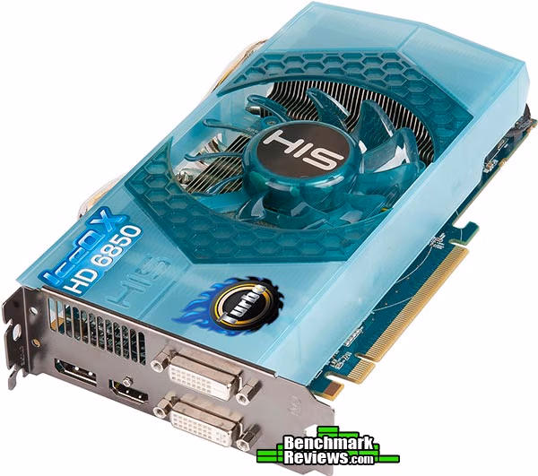 HIS HD6850 IceQ X Turbo Angle View