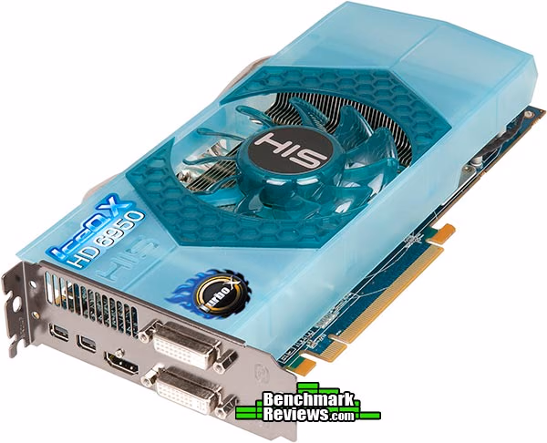 HIS HD6950 IceQ X Turbo X Angle View