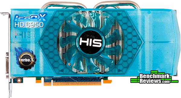 HIS HD6950 IceQ X Turbo X Front View