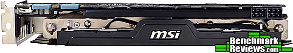 MSI n660ti Pe, top view